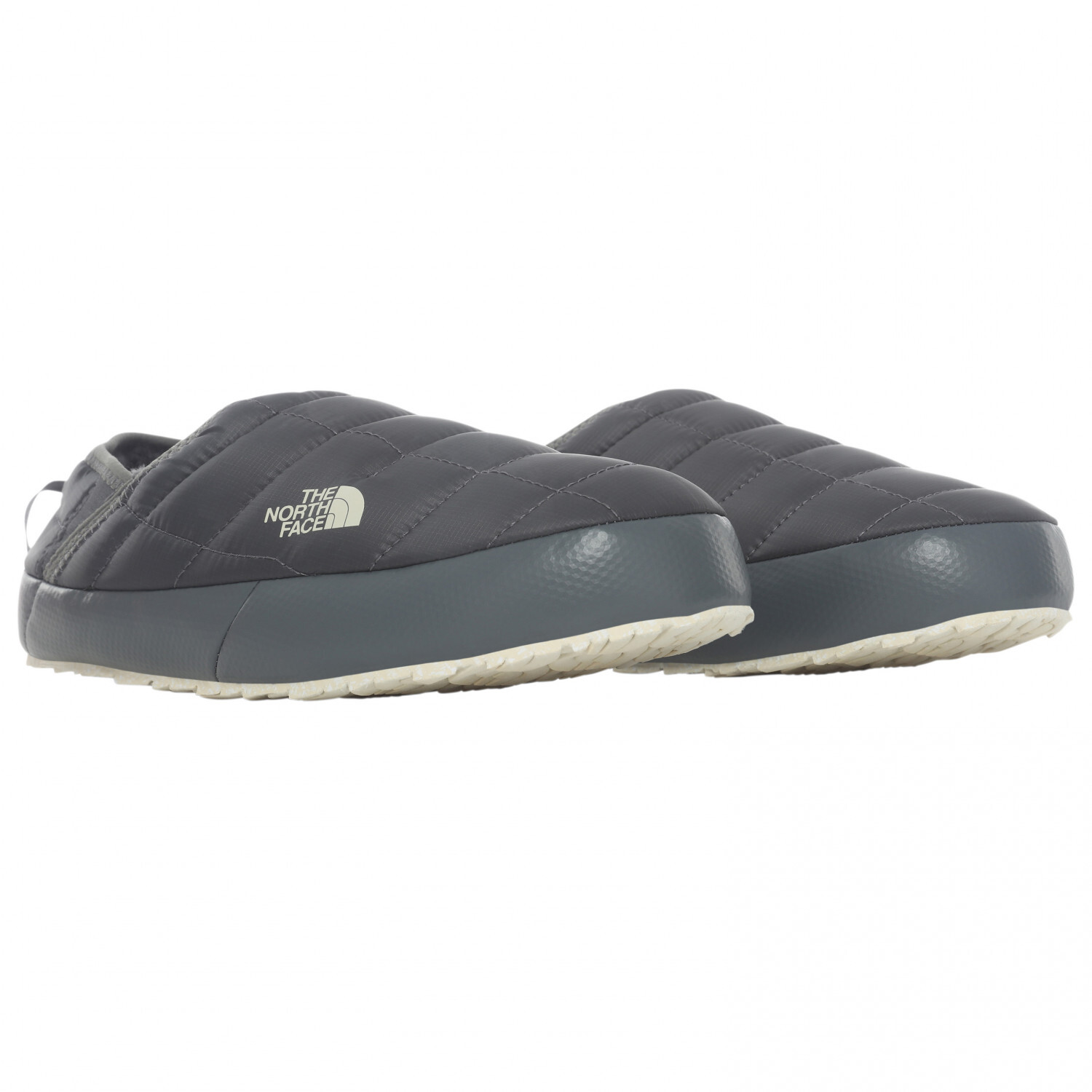 Домашние тапочки The North Face Women's ThermoBall Traction Mule V, цвет Gardenia White/Silver Grey — фото 3