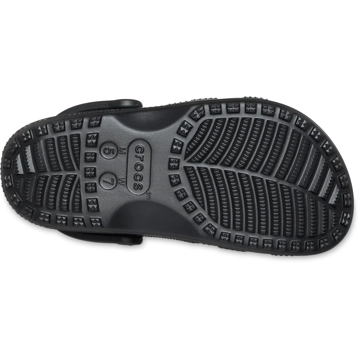 Классические сабо с вырезом в виде сердечек Crocs, черный — фото 4