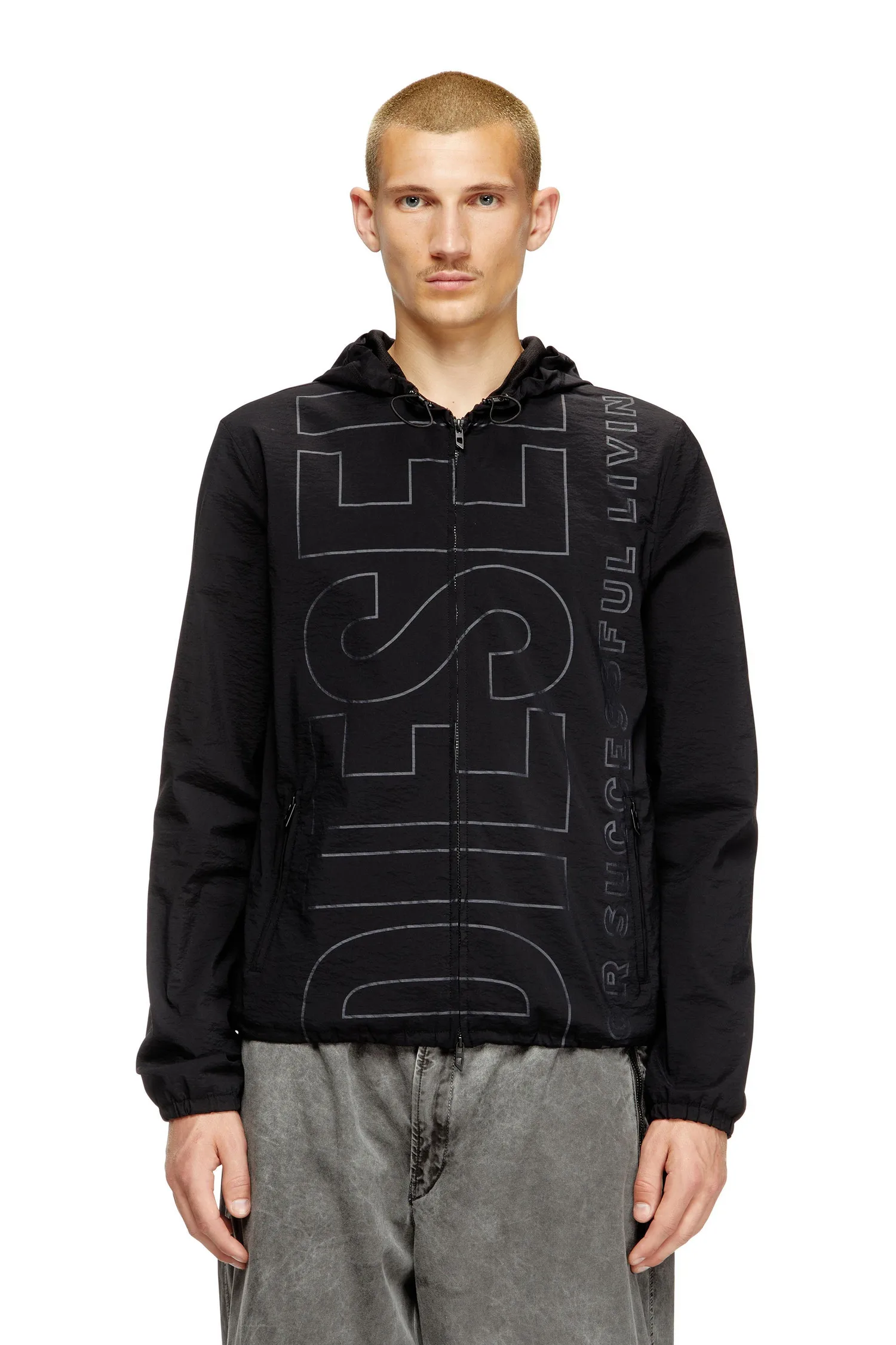 Мужская куртка-блузон J-ANDREW Diesel, black