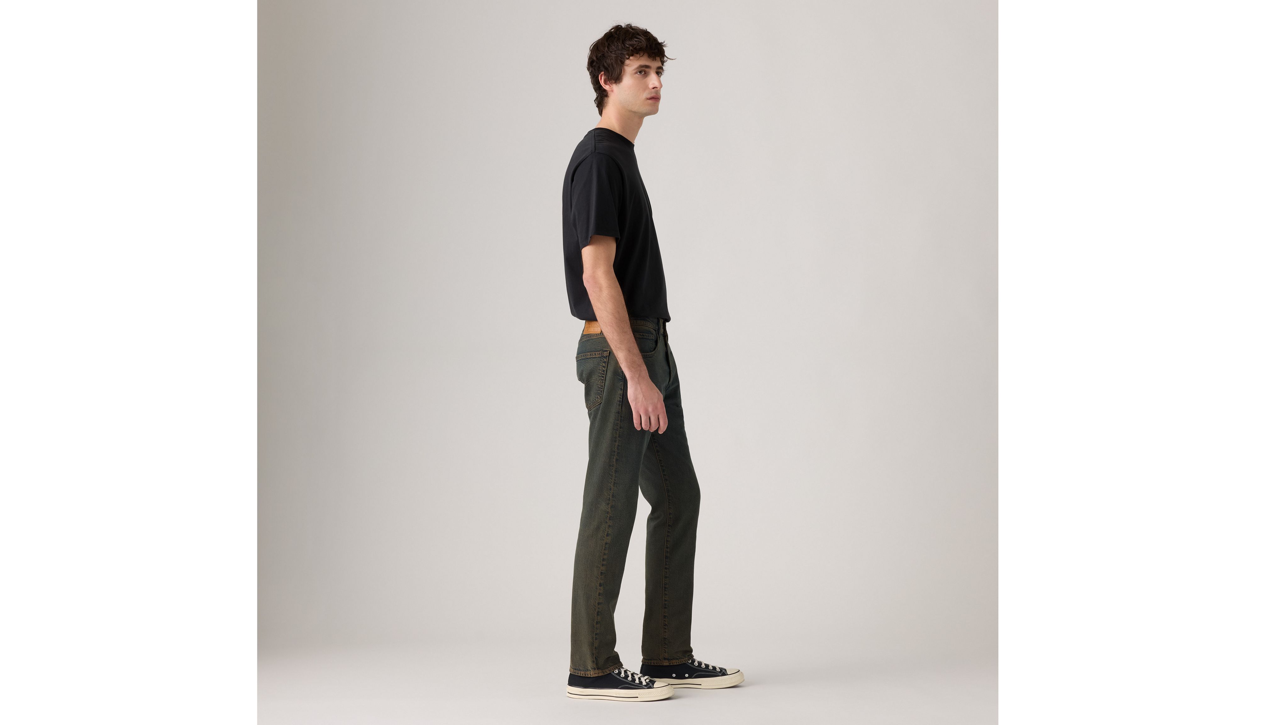 Мужские джинсы 502 Taper Fit Levi's, Straight Up Funky - Green — фото 4