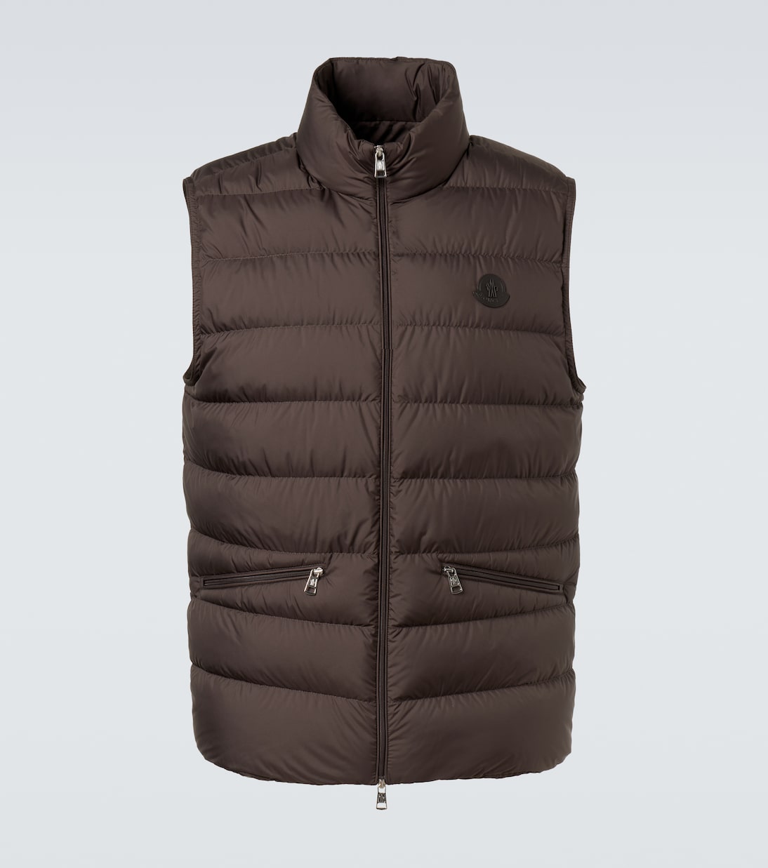 

Пуховая жилетка Treompan Moncler, темно-коричневый