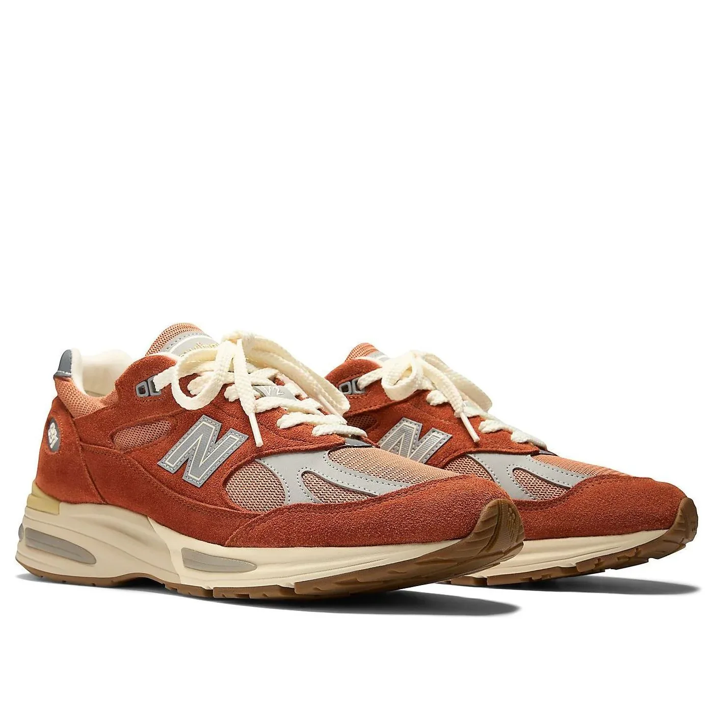 Кроссовки New Balance Made in UK 991v2 Vintage 'Potters Clay Raw Sienna', коричневый — фото 2