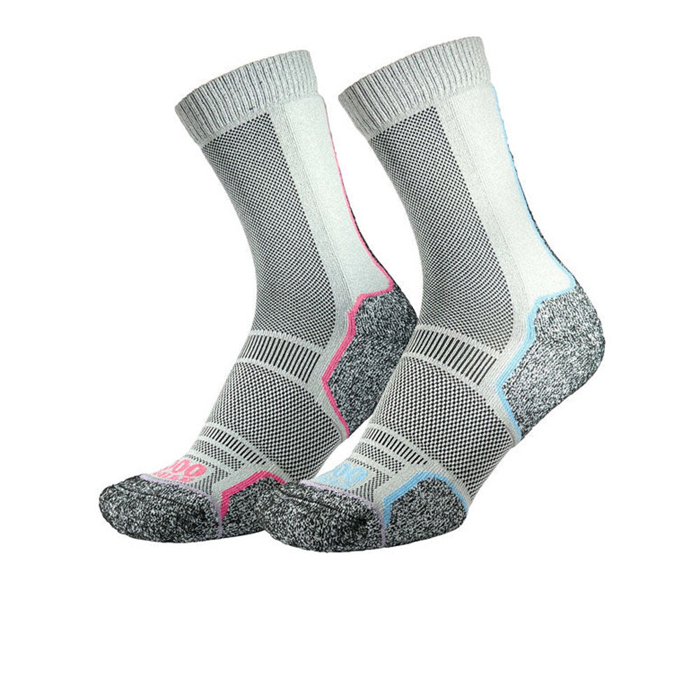 

Носки 1000 Mile Trek Repreve Recycled Socks Twin Pack, серый