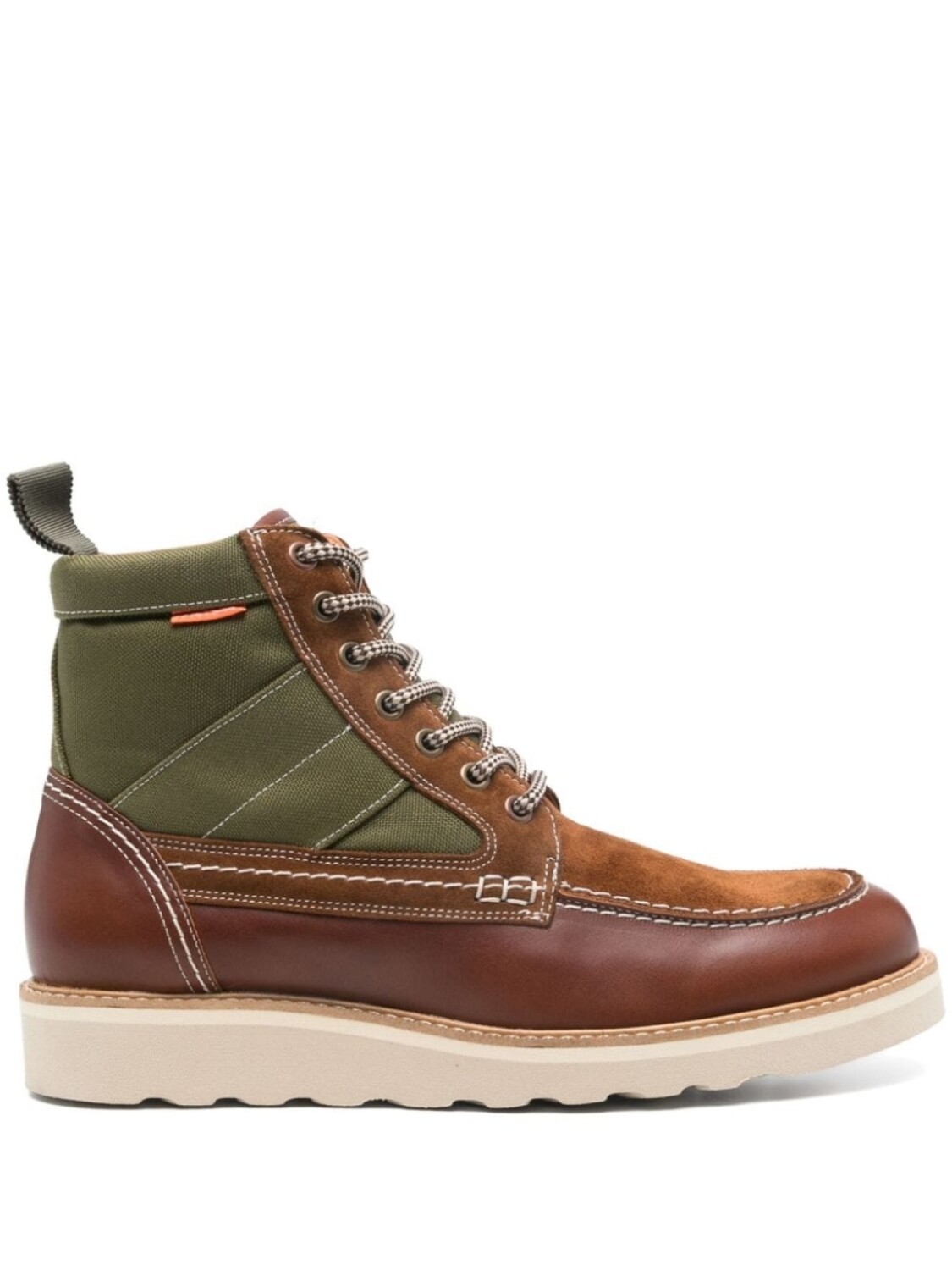 

Ботильоны из кожи PS Paul Smith, коричневый