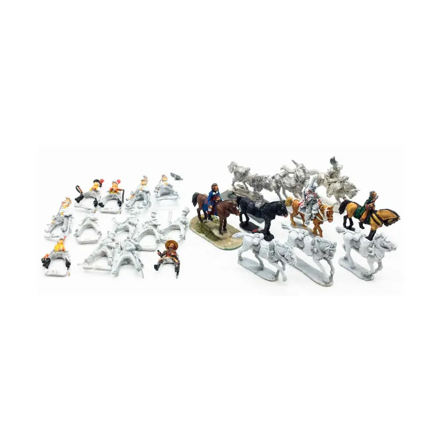 

Коллекция наполеоновской кавалерии № 4, Miscellaneous Historical Miniatures - Loose Miniatures (28mm) (Unidentifiable Manufacturer)
