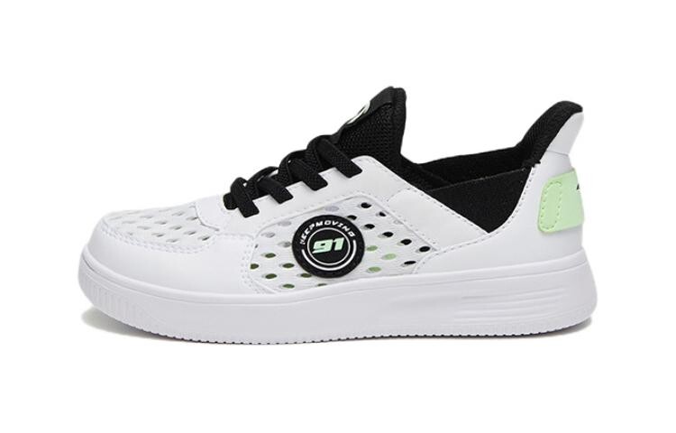 

Детские кроссовки для скейтбординга PS Low-top Белые/зеленые Anta Kids