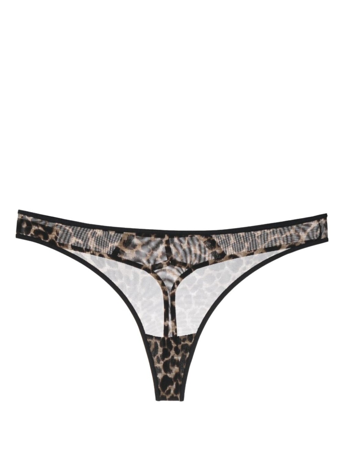 

Marlies Dekkers сетчатые трусы-стринги Vixen с леопардовым принтом, коричневый