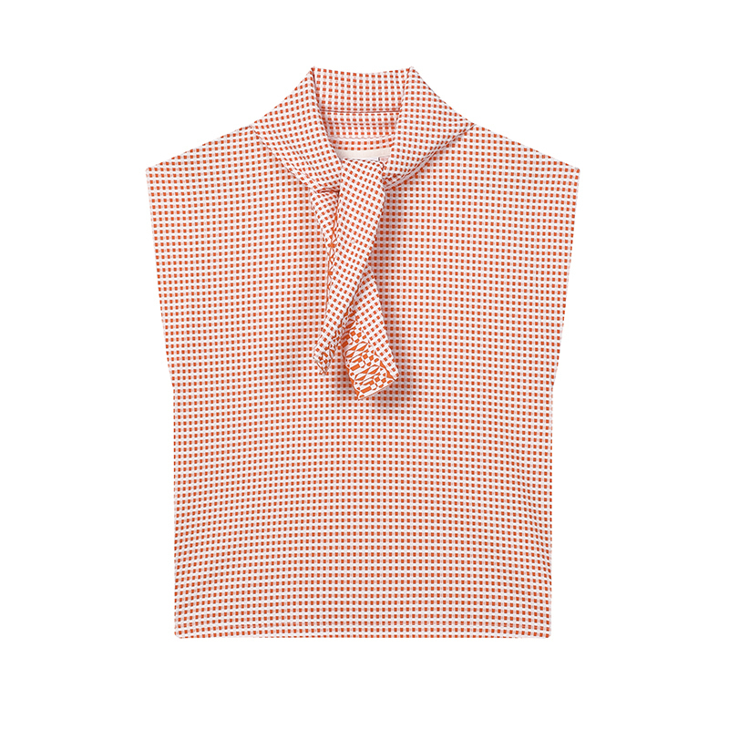 

Футболка женская оранжевая с семенами FILA