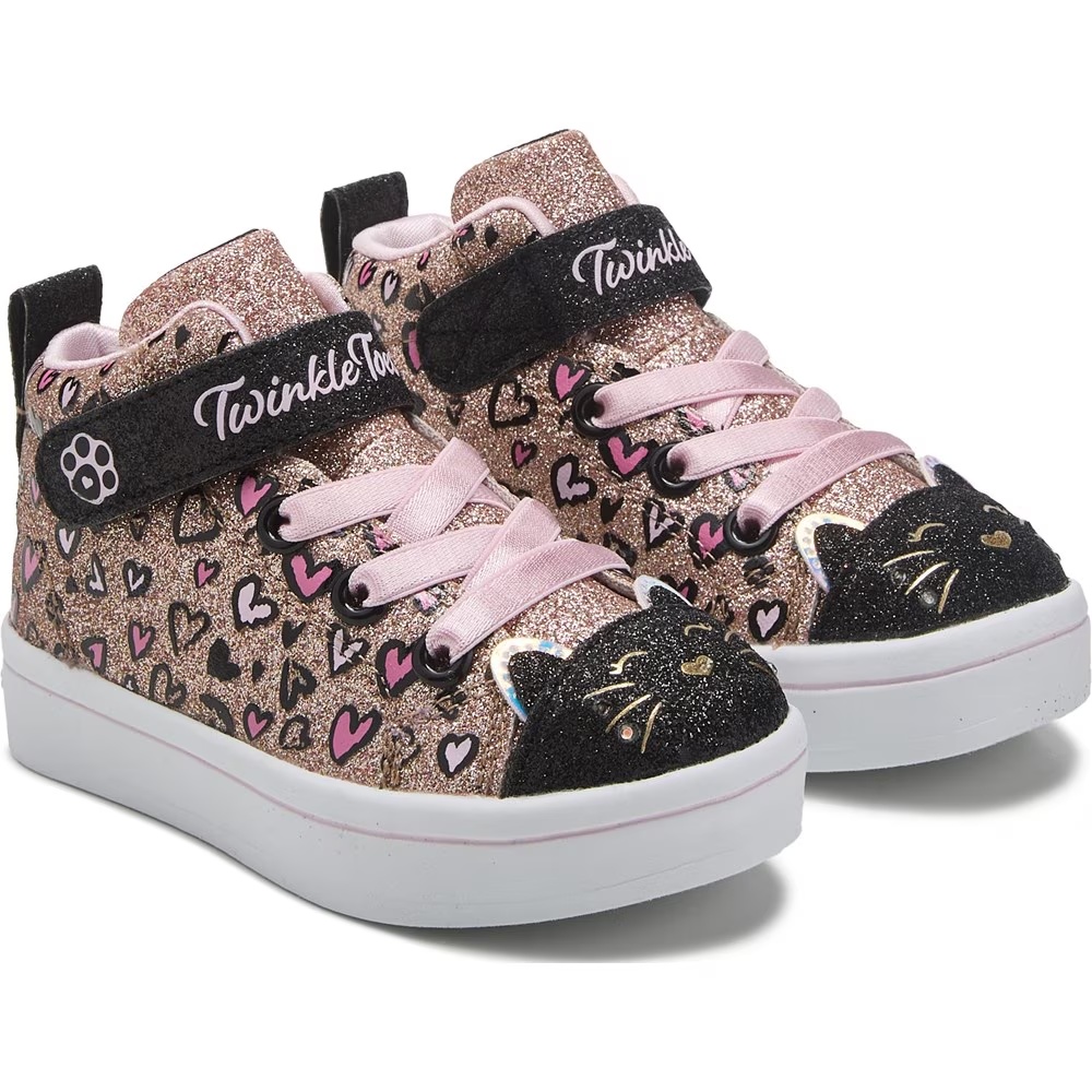 

Кроссовки Twi-Lites с милым котенком Skechers, мультиколор
