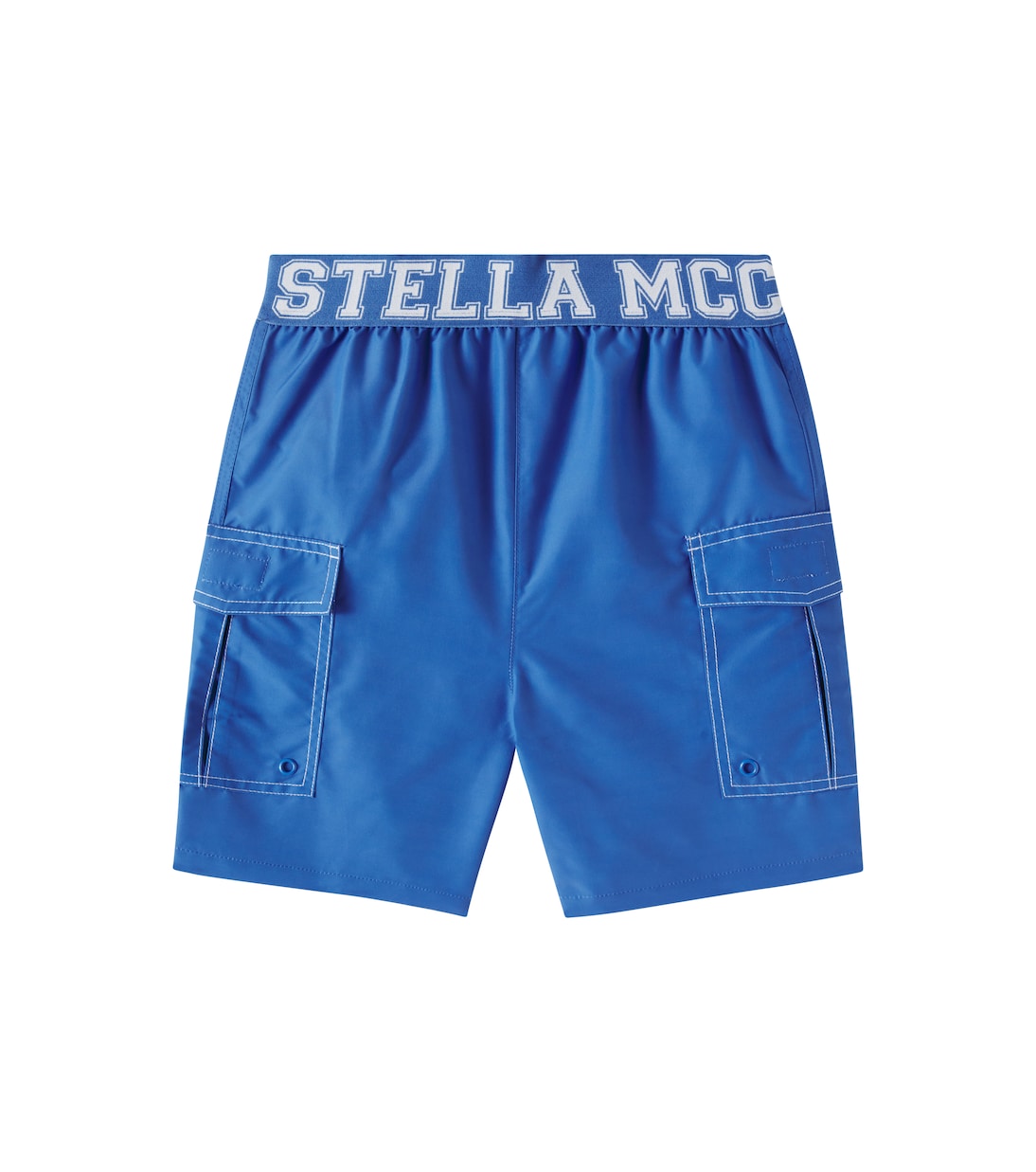 

Плавки с логотипом Stella McCartney Kids, Air Force Blue