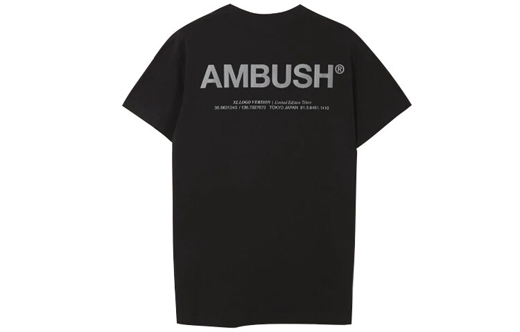 

Футболка унисекс черная Ambush, черный