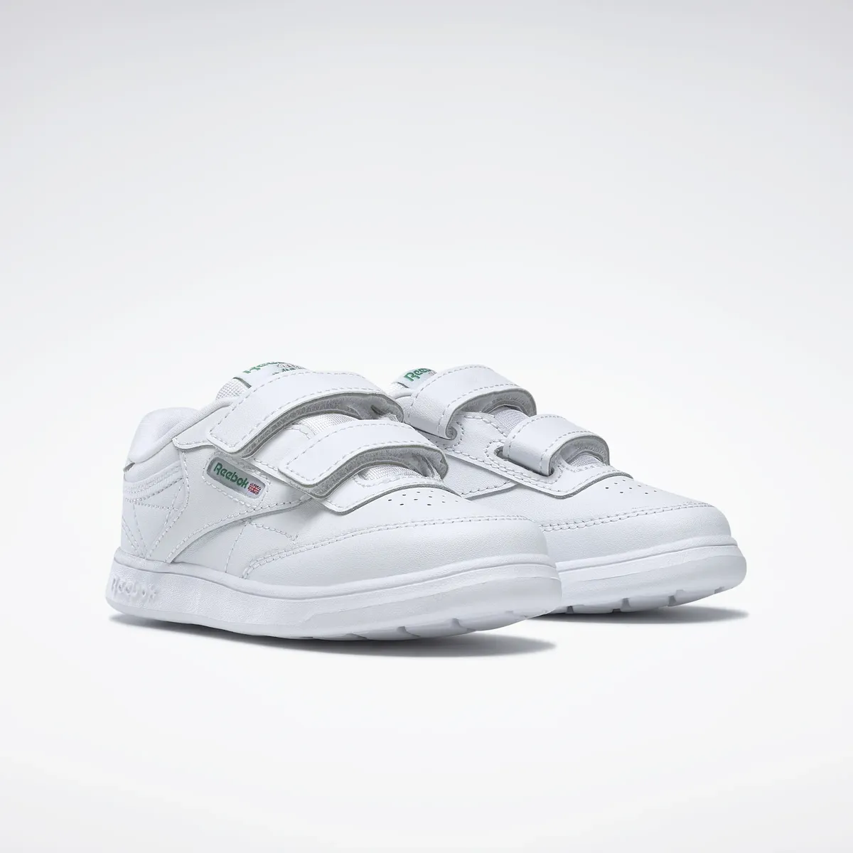 

Кроссовки Reebok Classic "CLUB C" с застежкой-липучкой, белый