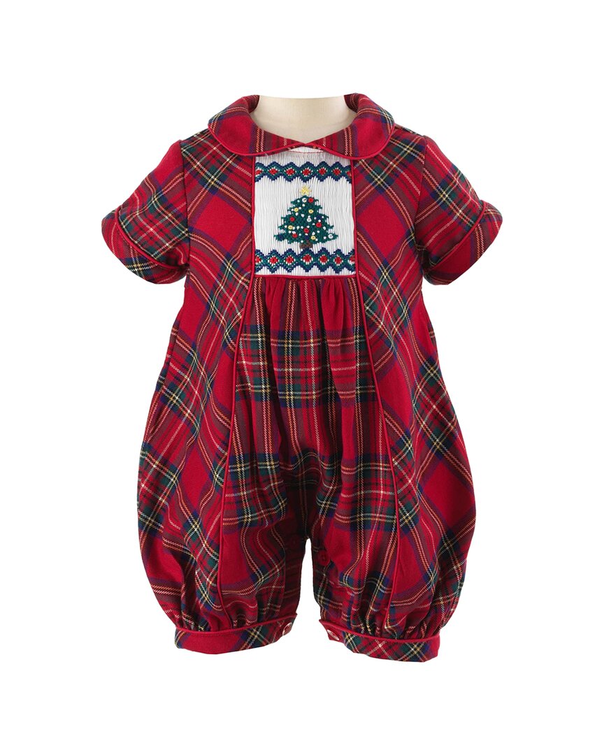 

Детский комбинезон Rachel Riley Train Smocked, цвет multi