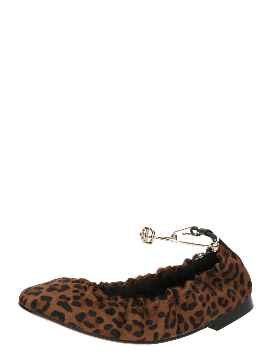 Балетки с ремешком Twinset, Brown