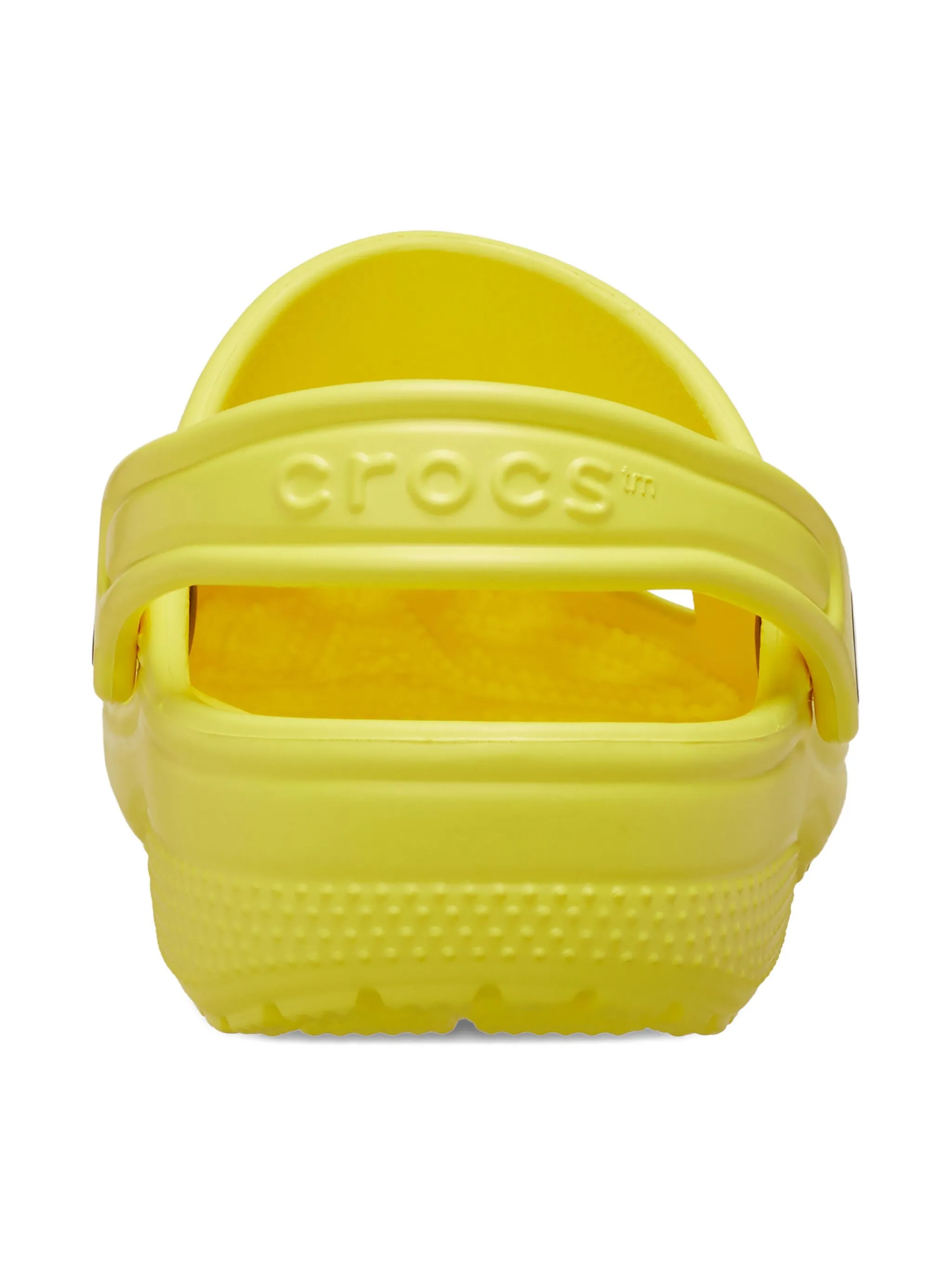 Клоги без застежки Crocs Kids, желтый — фото 2