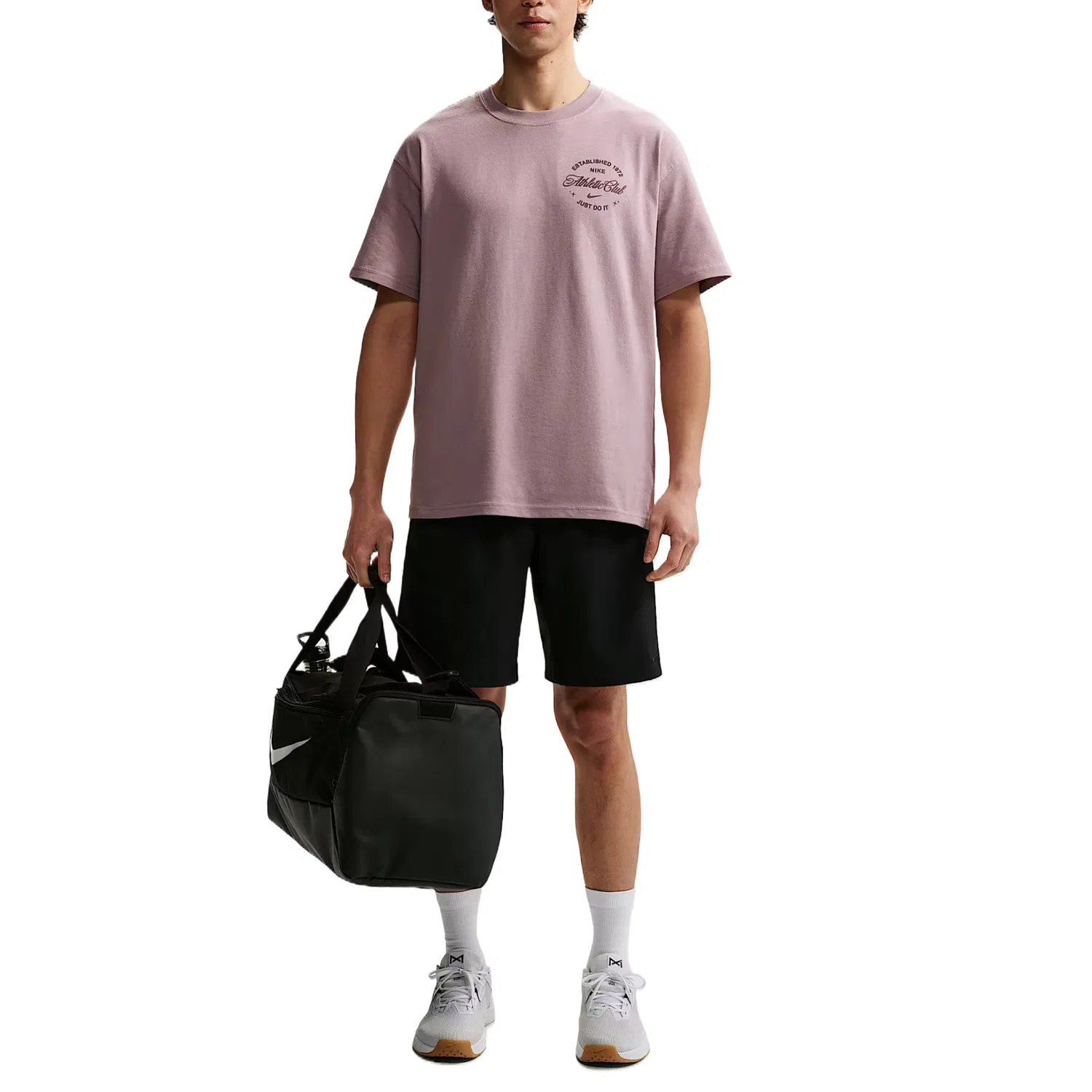 Футболка мужская N.A.C Nike, Light Purple/Light Ivory — фото 4