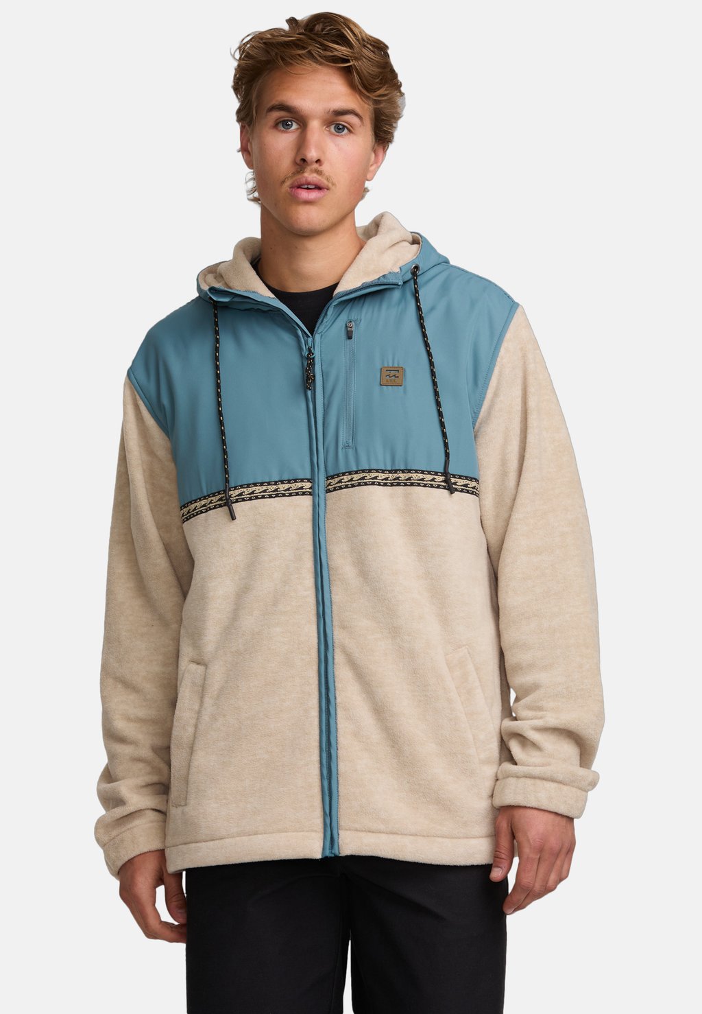 

Толстовка на молнии Billabong, серый