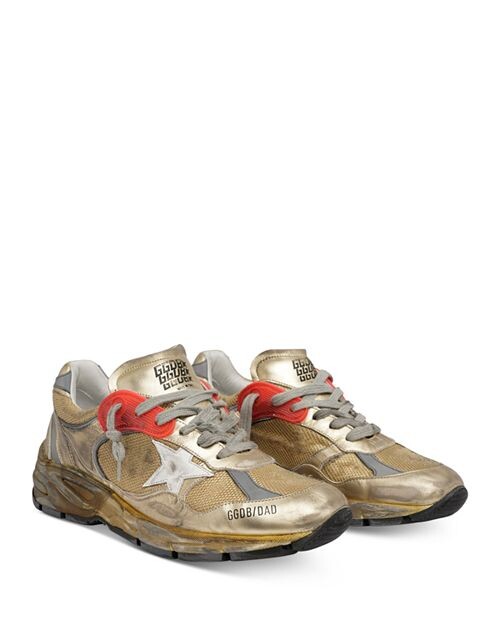 Женские низкие кеды Deluxe Brand Dad-Star Golden Goose, цвет Gold