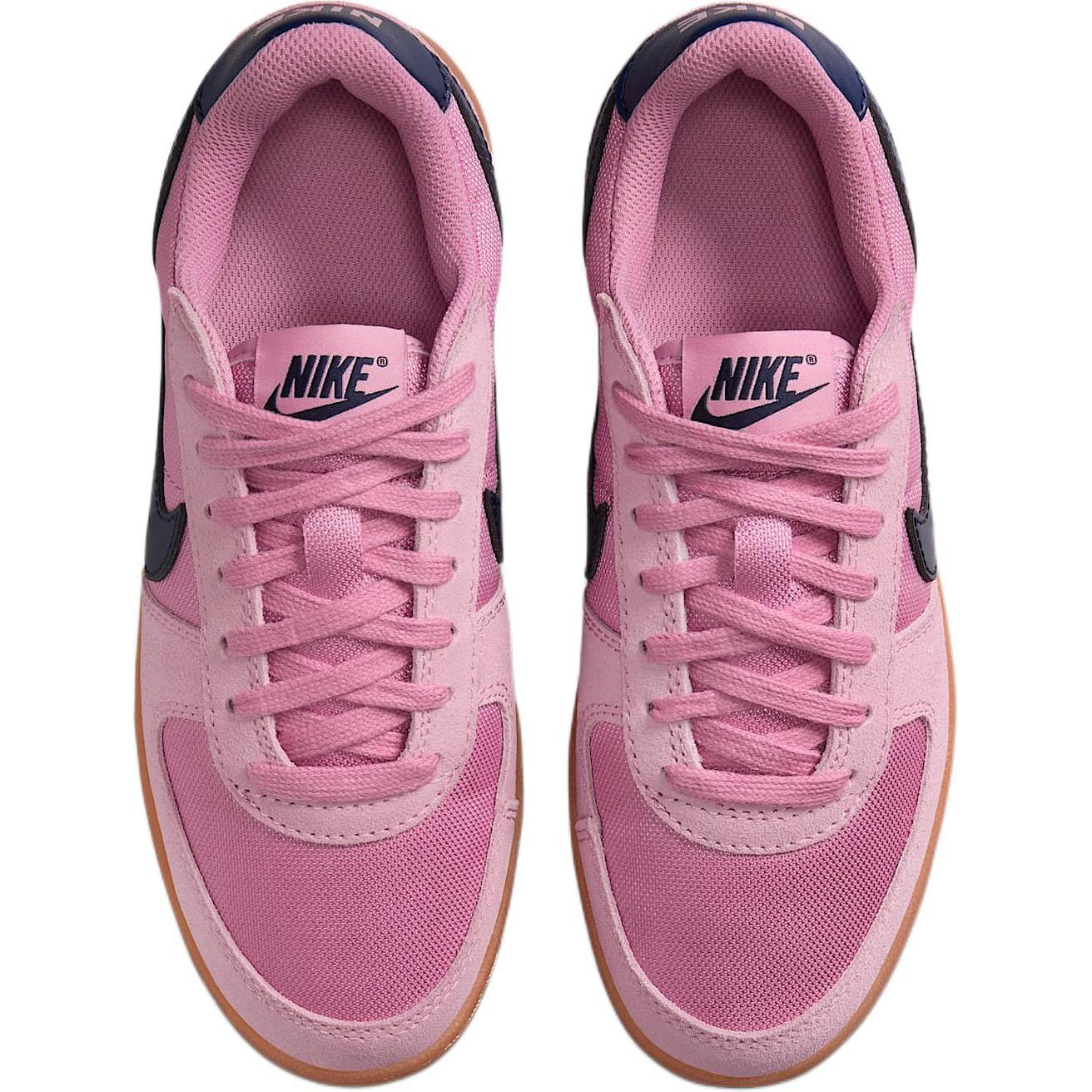 Низкие детские кроссовки с амортизаторами Nike, розовый/черный — фото 4