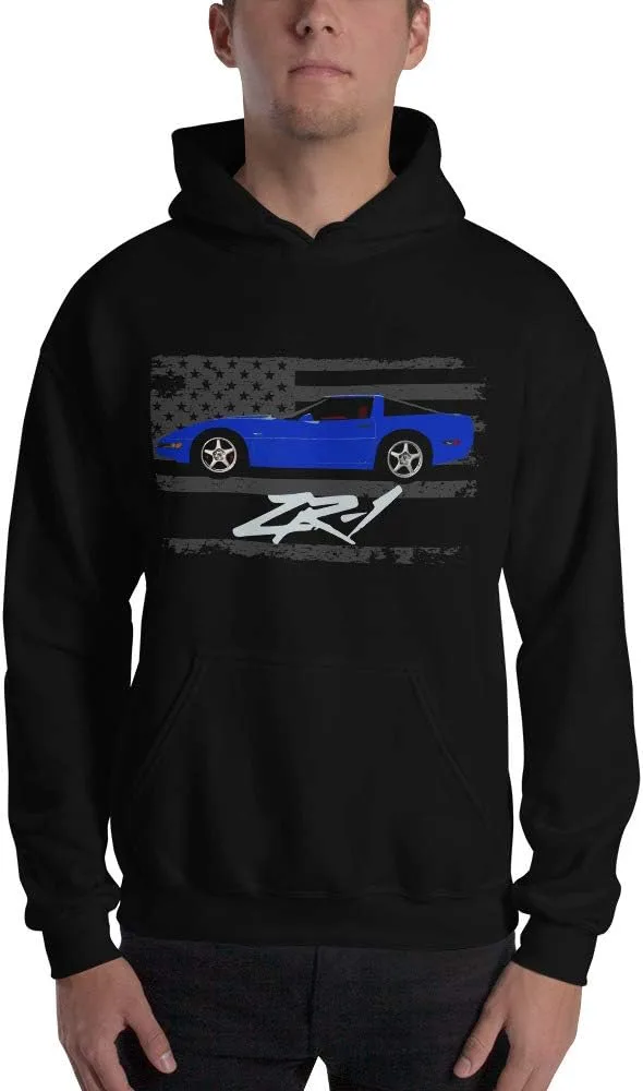 

Худи Unisex Admiral Blue 1994 Chevy 'vette C4 ZR-1 JG Infinite