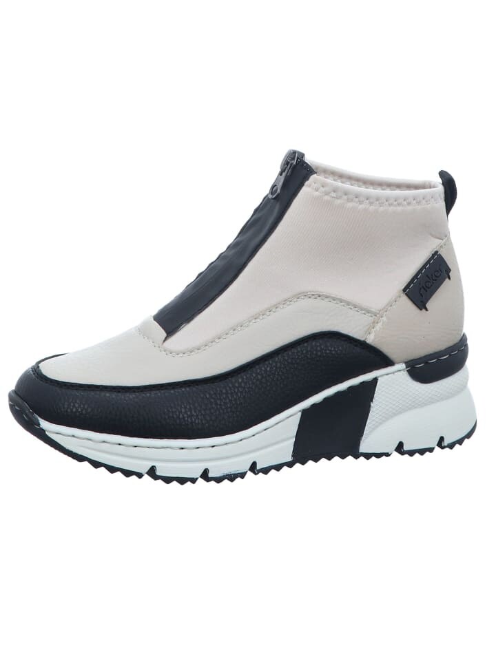 Ботильоны rieker Stiefel, цвет schwarz/crema/cliff/perlcreme