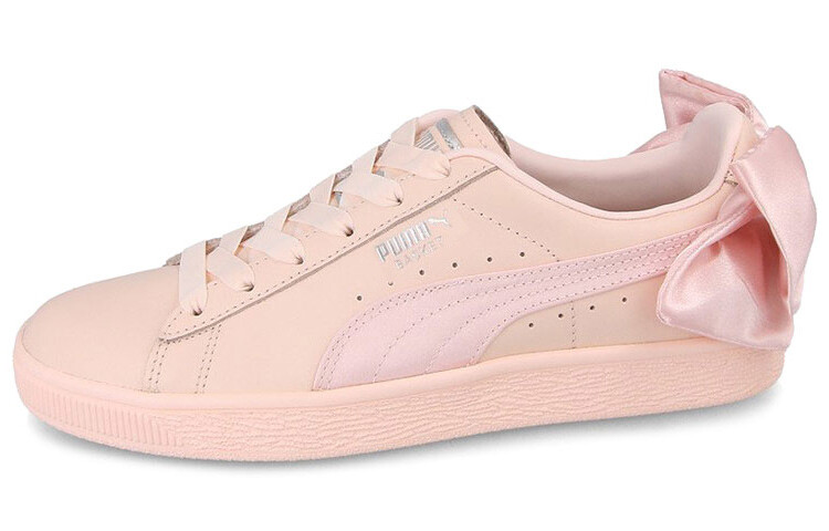 

Кроссовки Puma Basket Bow Pearl Pink Women's, Белый, Кроссовки Puma Basket Bow Pearl Pink Women's
