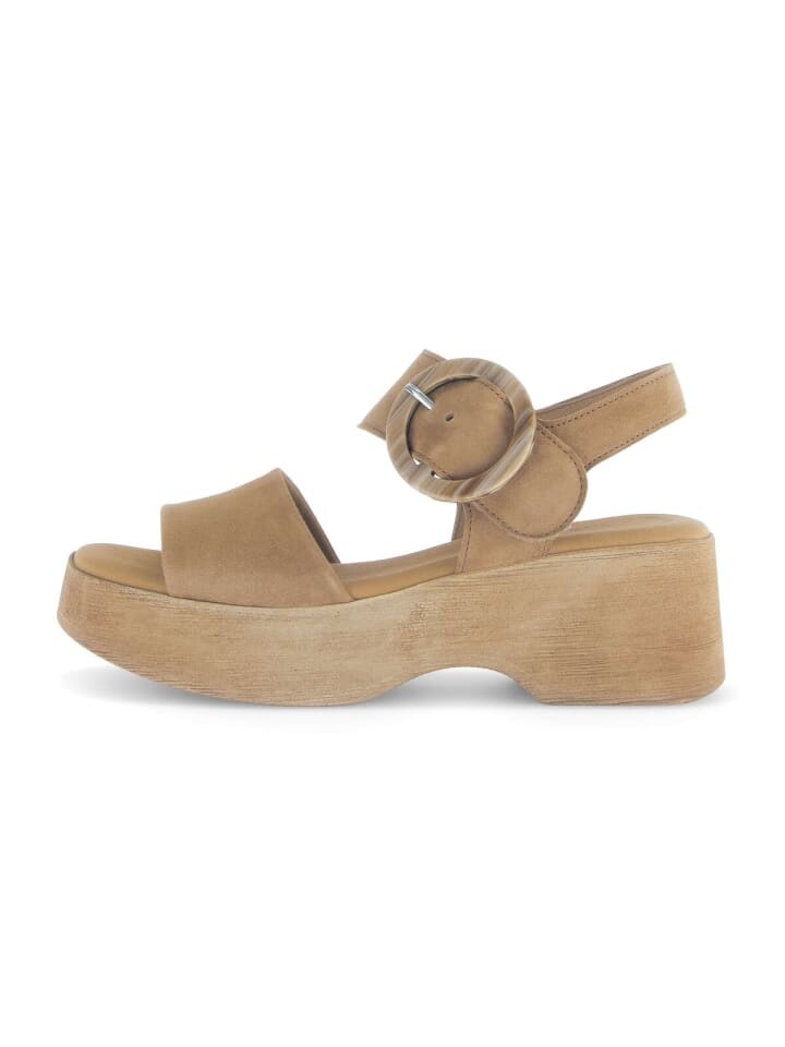 Классические босоножки Gabor Fashion Riemchensandalen, коричневый — фото 2