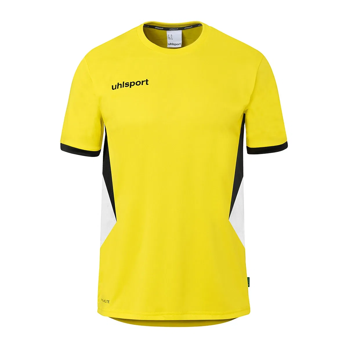 Футболка тренировочная Kids Equipe 29 Uhlsport, лимонно-желтый/белый/черный