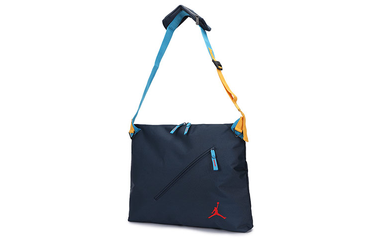 

Jordan Полиэстеровый мессенджер через плечо унисекс темно-синий, Navy Blue