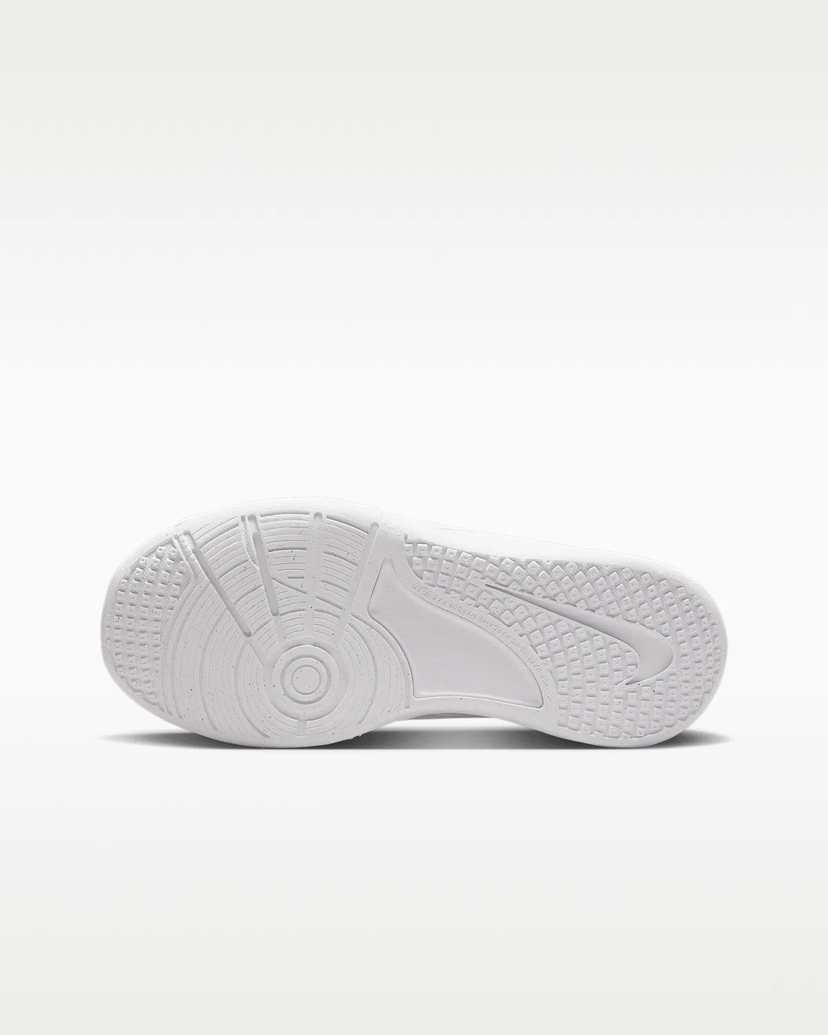 Детские кроссовки для зала Nike Omni Multi-Court, White/Pure Platinum/White — фото 2