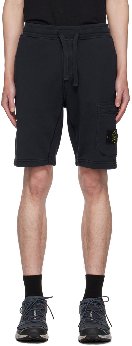 

Шорты синего цвета Regular Fit Stone Island