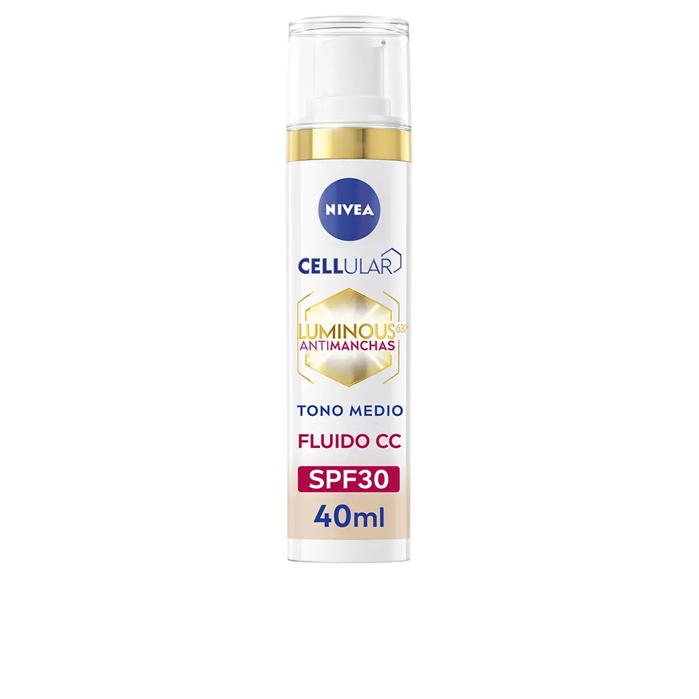 

Cc крем Luminous 630º antimanchas cc fluido spf30 Nivea, цвет medio, 40 мл.