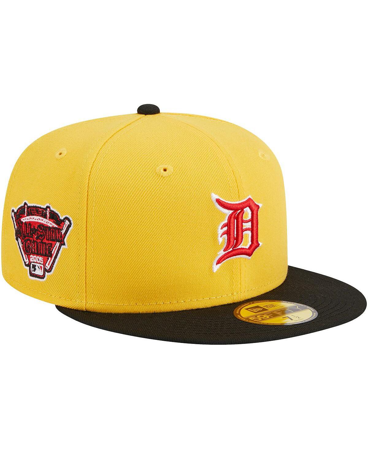 

Мужская желто-черная приталенная шляпа Detroit Tigers Grilled 59FIFTY New Era