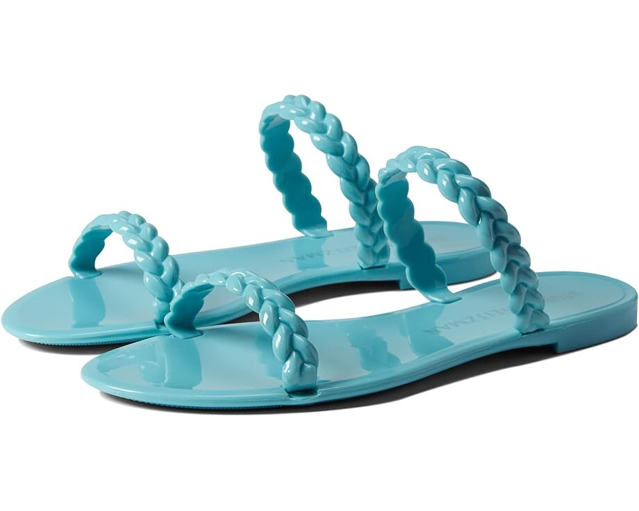 

Сандалии Stuart Weitzman Braida Sawyer Jelly Sandal, цвет Turquesa