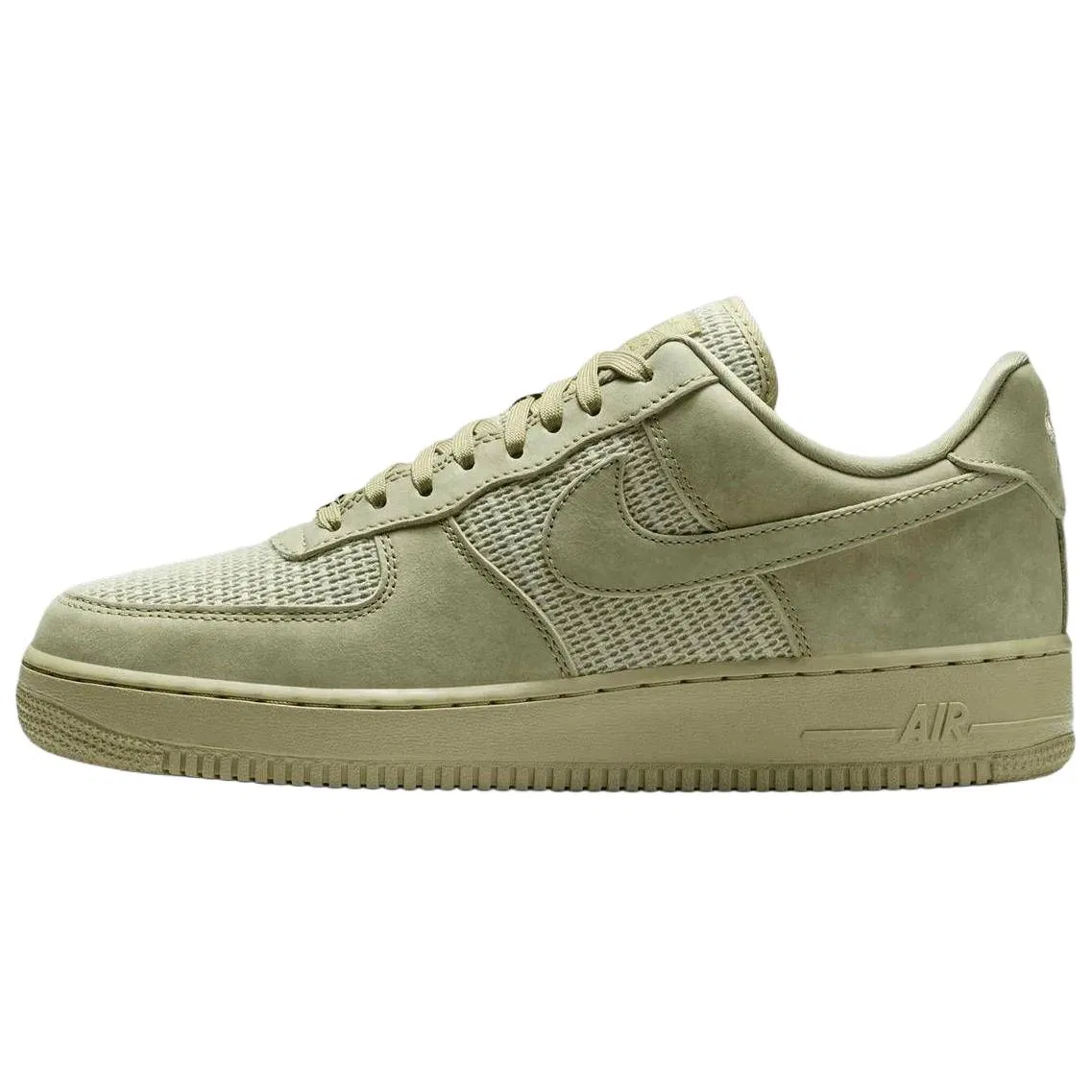 Кроссовки скейтбординг Nike Air Force 1 зеленые