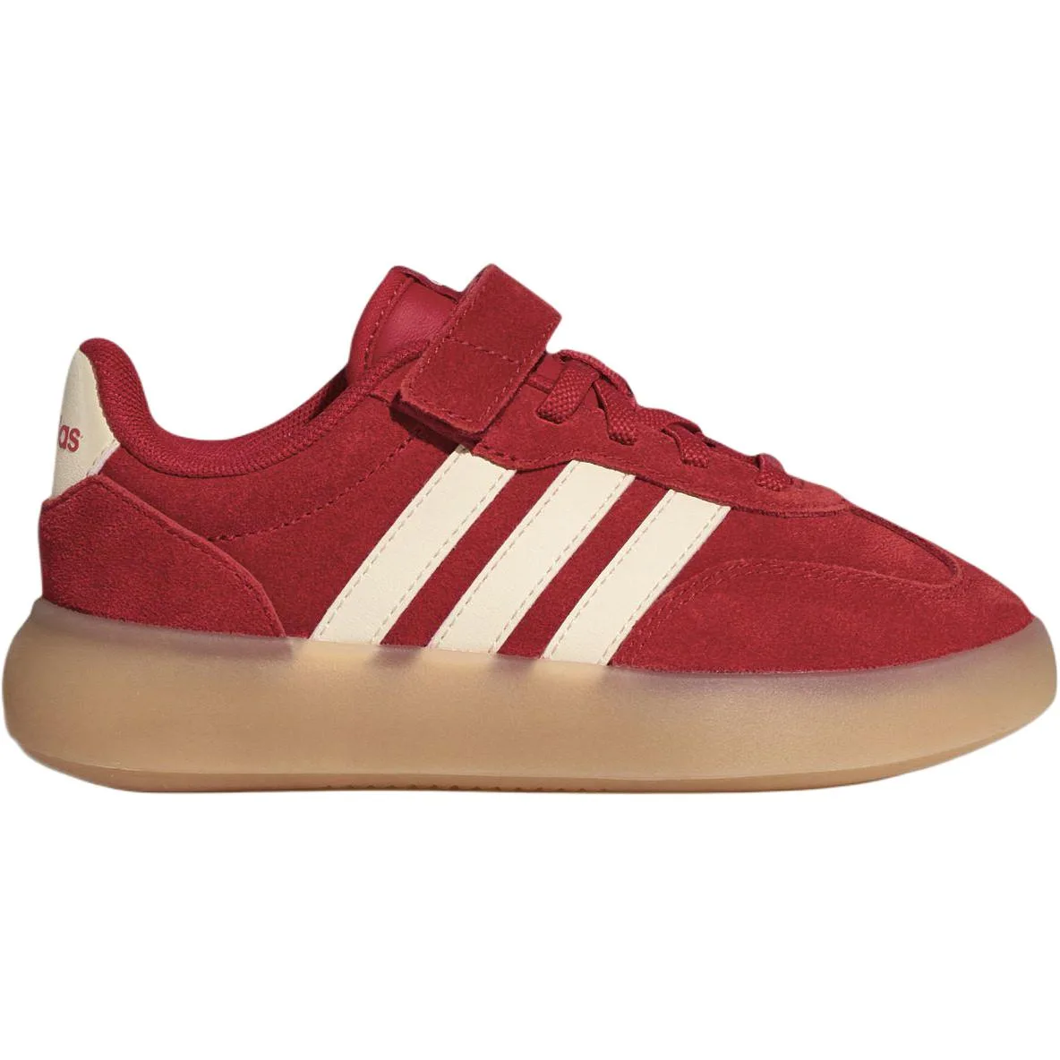 Adidas Детские скейтерские кроссовки BARREDA DECODE Low top красные для детей 3-7 лет — фото 3