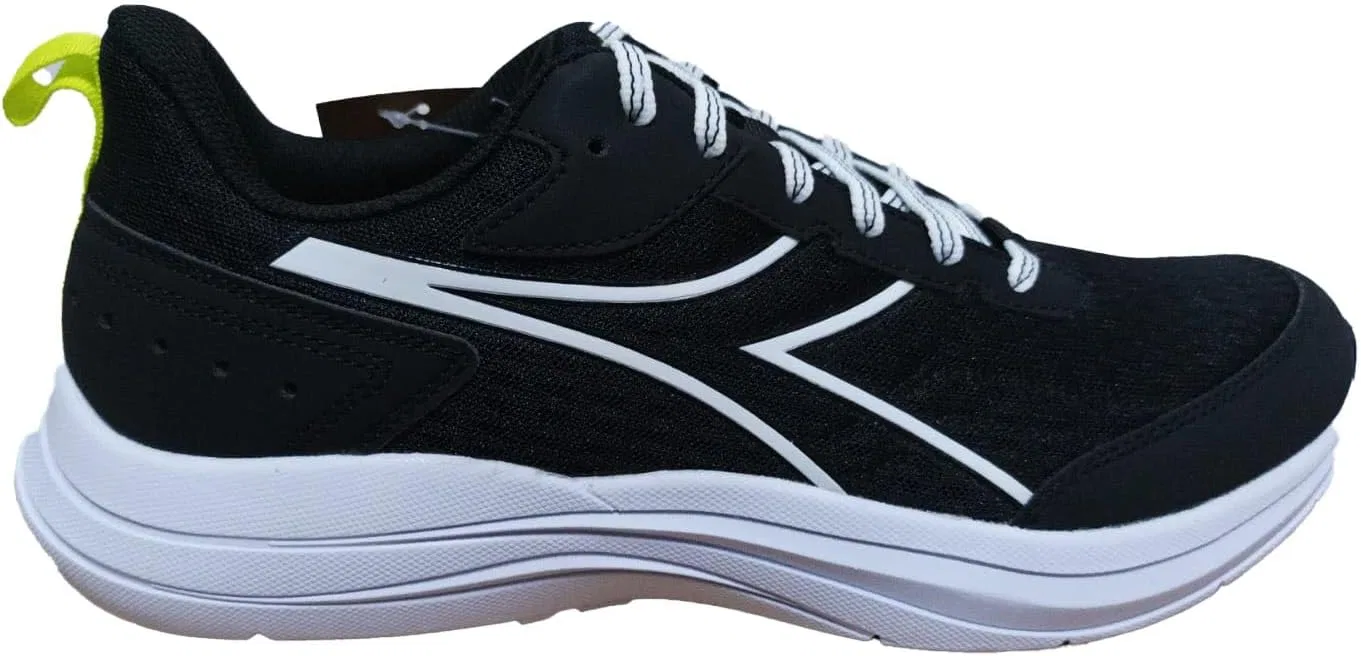 Мужские кроссовки для гимнастики Diadora, Black White C7406