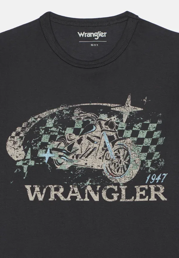 Футболка принтованная Wrangler, черный — фото 4