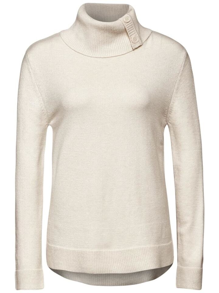 

Пуловер Street One Pullover, цвет cream white melange