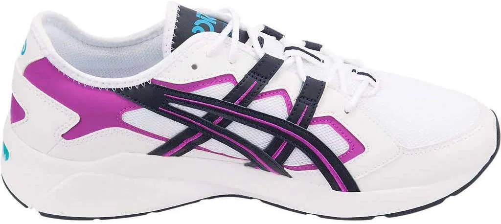 Кроссовки ASICS Gel Kayano 5.1 для мужчин, шнурки, комфорт, Blanc Bleu Nuit — фото 4