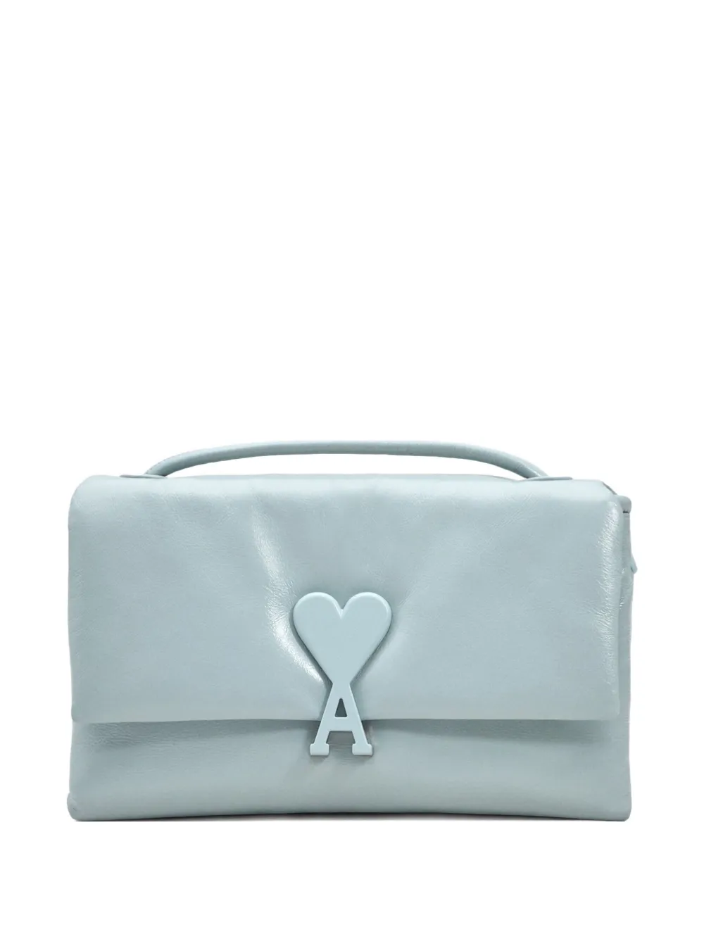 

Сумка на плечо с застежкой AMI Paris, синий