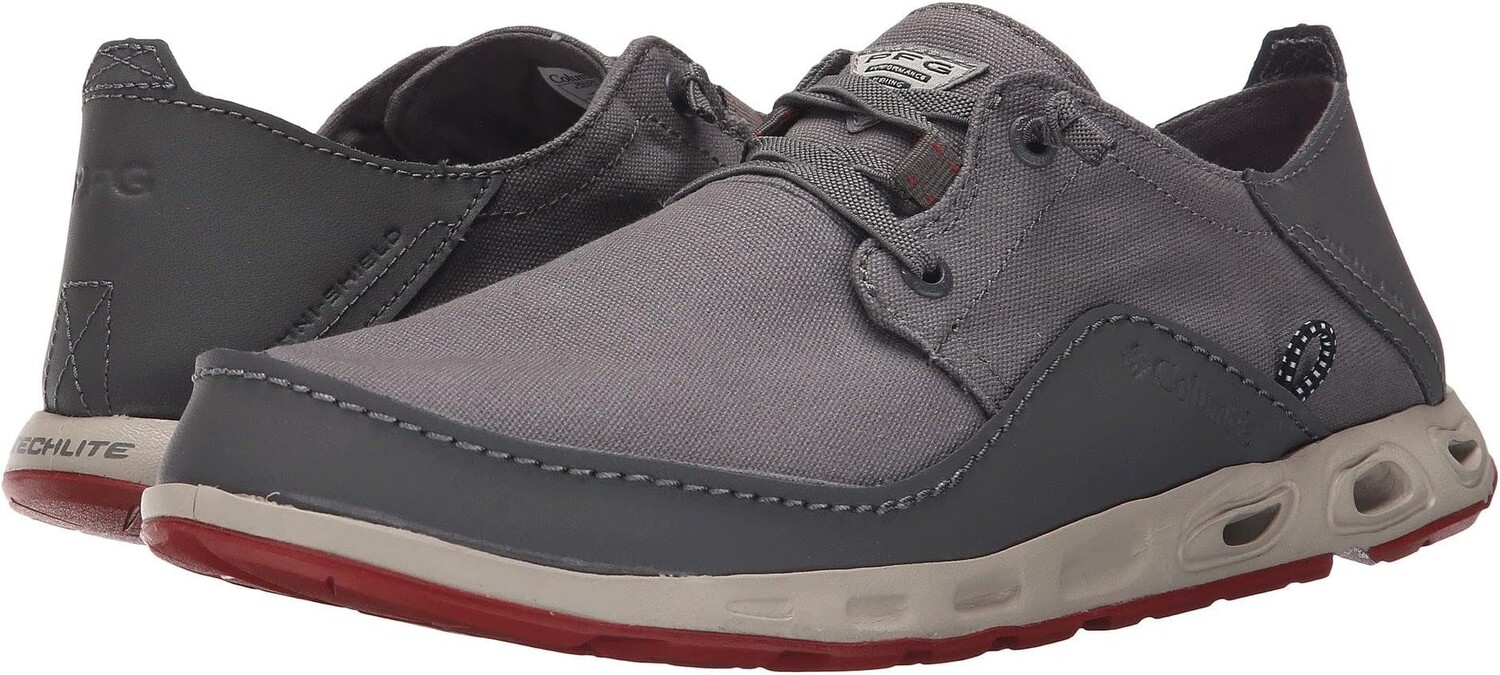 

Топсайдеры Columbia Bahama Vent PFG Lace Relaxed, цвет City Grey/Gypsy