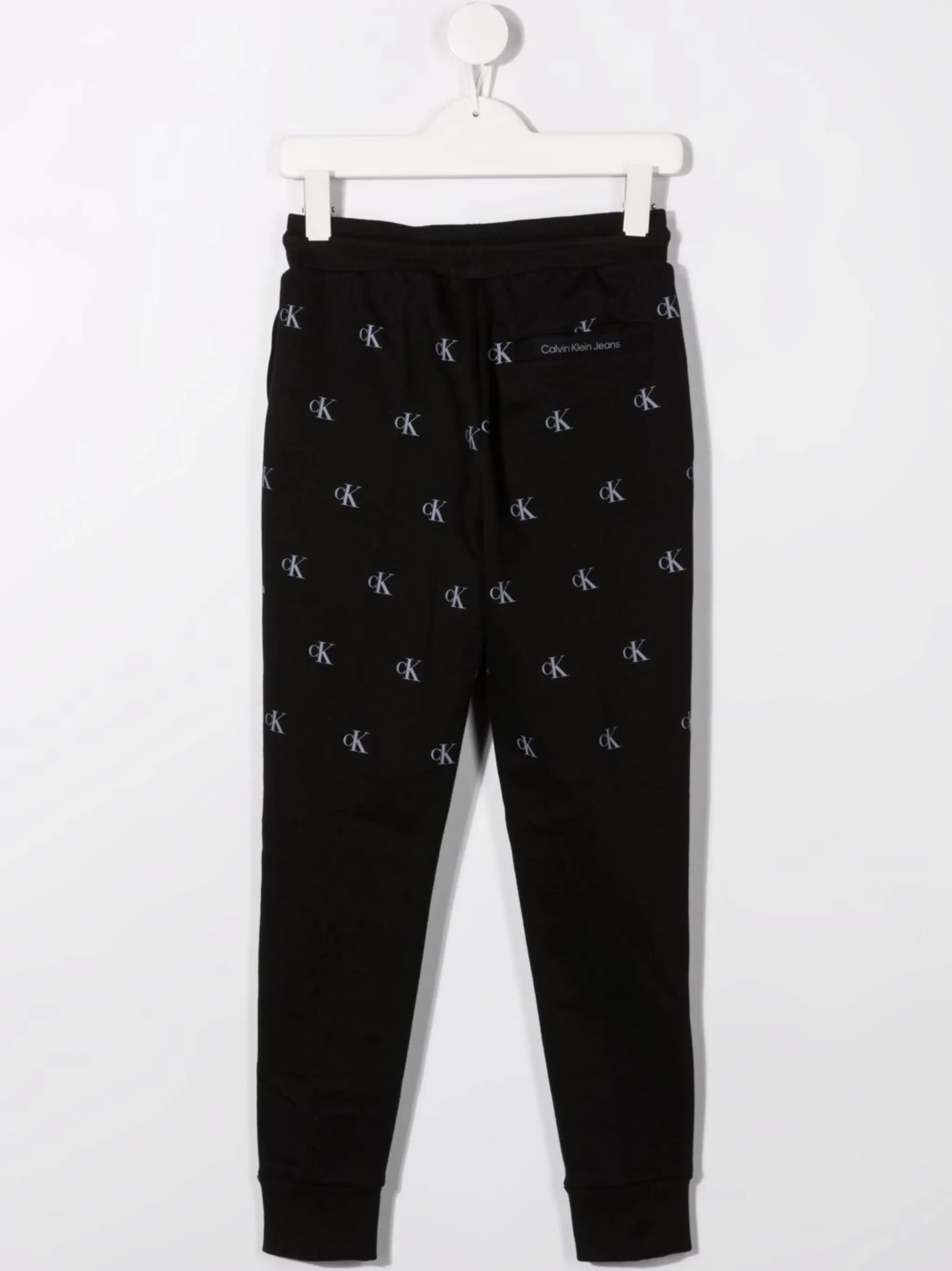 Спортивные брюки с логотипом Calvin Klein Kids, черный — фото 2