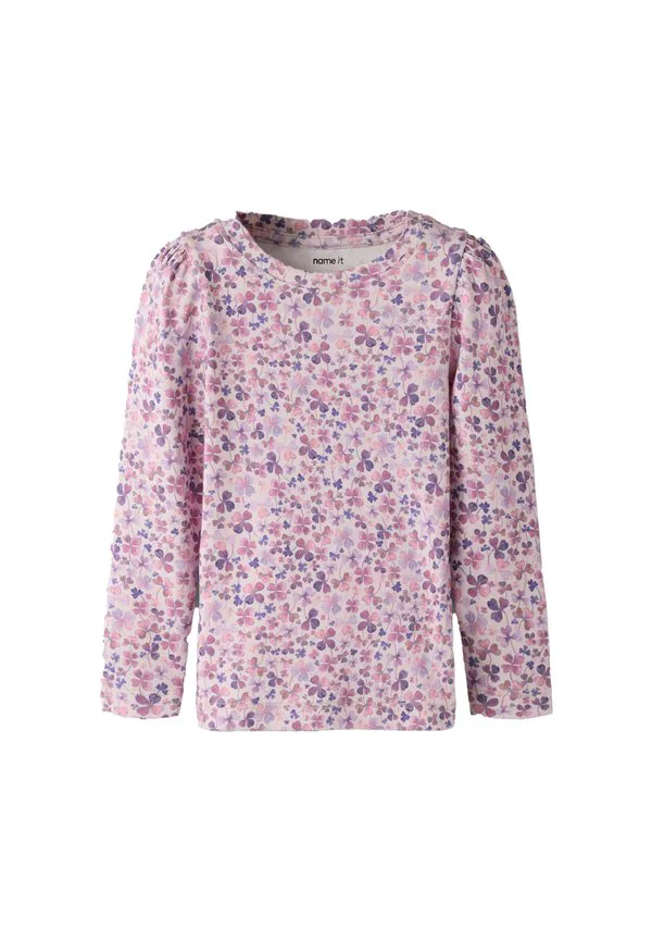 Топ приталенного кроя с длинными рукавами mit langen ärmeln Name It, Orchid Tint