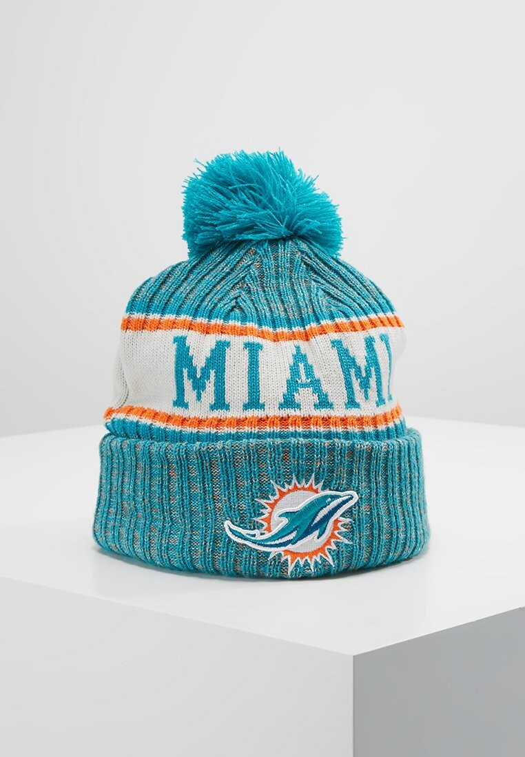 

Шапка SIDELINE BOBBLE KNIT HOME New Era, цвет turkis