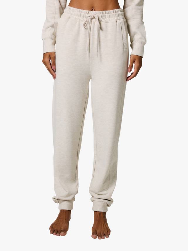 

Роскошные джоггеры с высокой талией для отдыха Lovall, Vanilla Marl