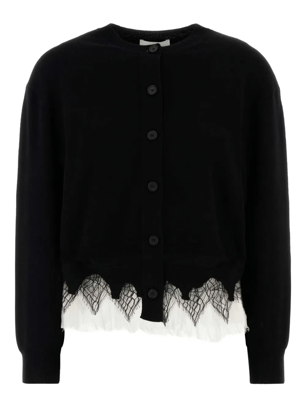 

Многослойный кардиган Alexander McQueen, черный