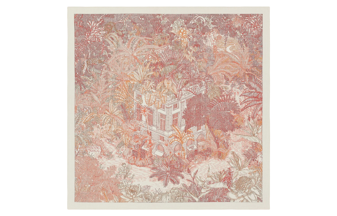 

HERMES Фобур вязаный шарф женский розовый, Pink