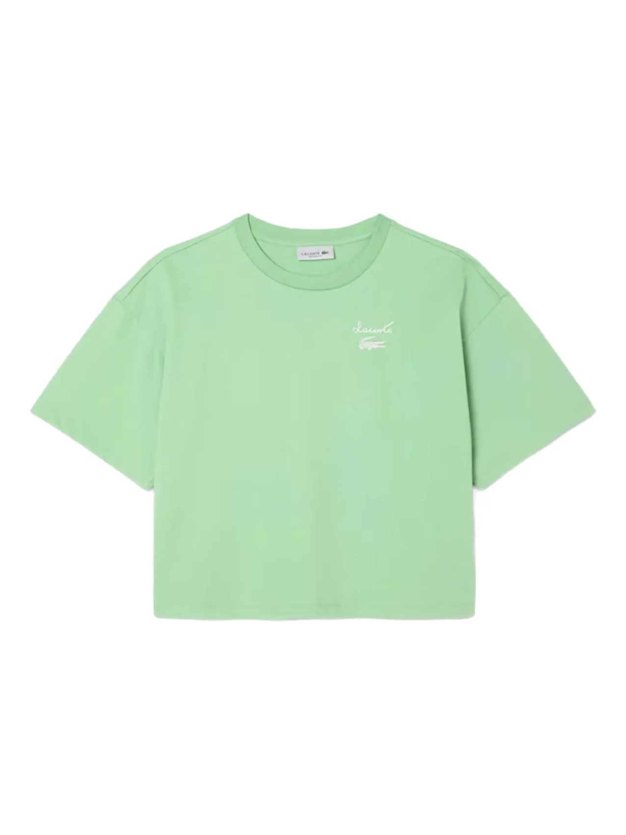 

Футболка из хлопка Lacoste, зеленый