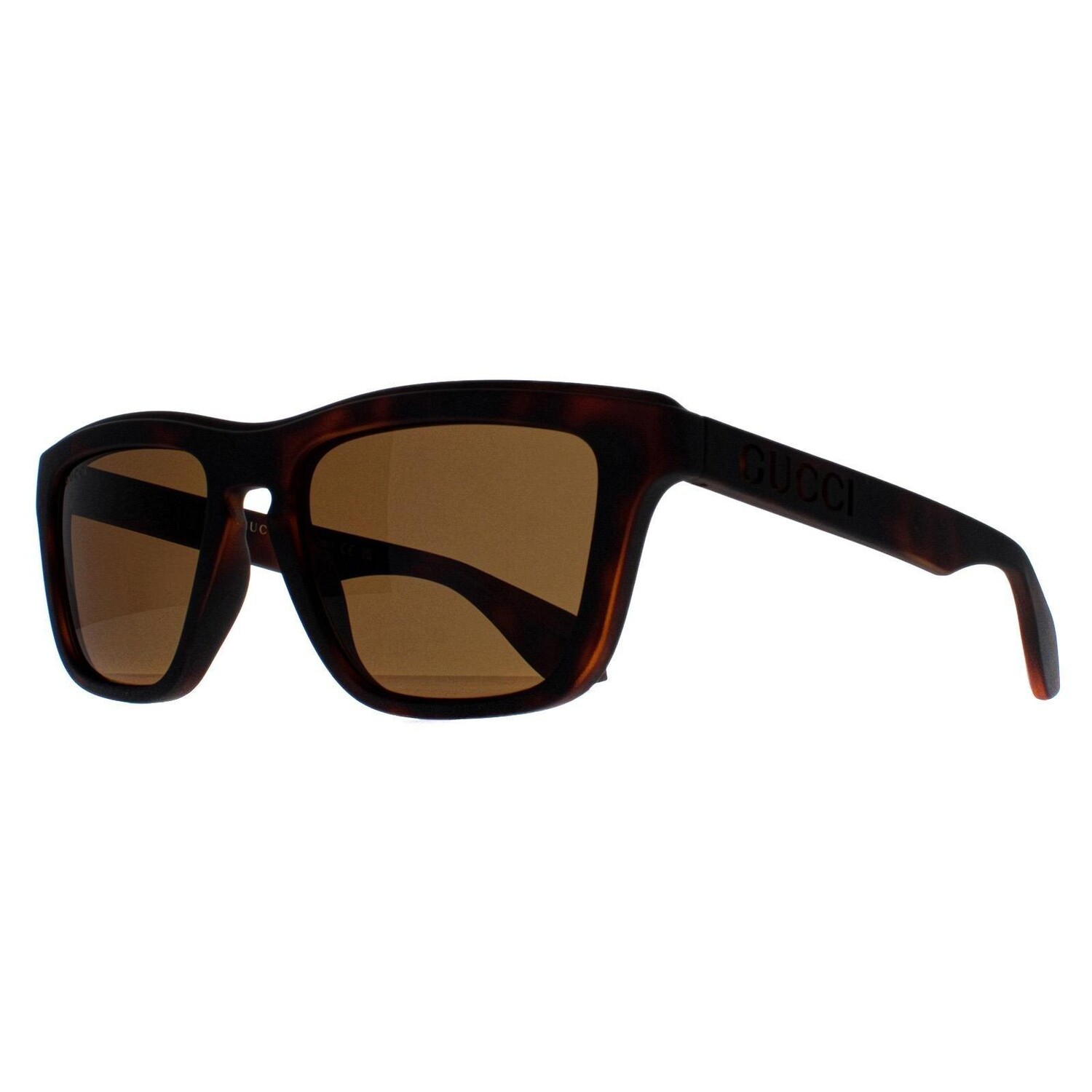 Прямоугольник Гавана Коричневый GG1571S Gucci, коричневый — фото 2